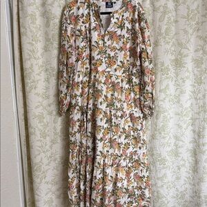 Madison Mathews Floral Dress